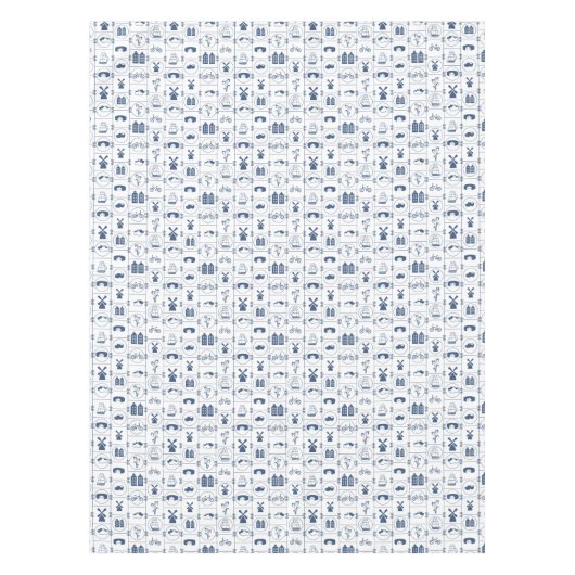 Nappe Conception bleue néerlandaise de tradition (Devant)