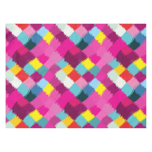 Nappe Conception d'abrégé sur courses de peinture (Devant (Horizontal))