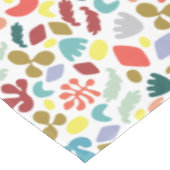 Nappe Conception d'appartement urbain formes rouges vert (Angle)