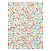 Nappe Conception d'appartement urbain formes rouges vert (Devant)