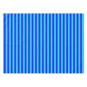 Nappe Conception de bandes bleues cyan (Devant (Horizontal))