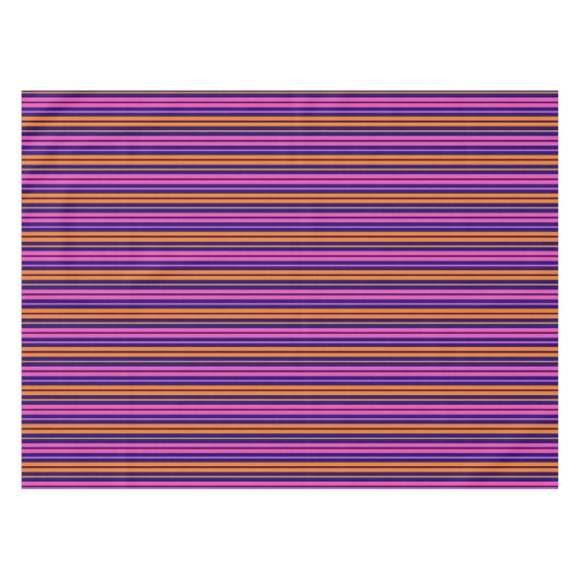 Nappe Conception de bandes verticales orange bleu rose (Devant (Horizontal))