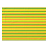 Nappe Conception de bandes verticales orange jaune vert  (Devant (Horizontal))