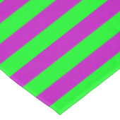 Nappe Conception de bandes violettes et vertes (Angle)