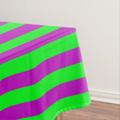 Nappe Conception de bandes violettes et vertes (In Situ)