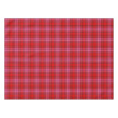 Nappe Conception de carreaux Tartan Rouge Grenat Rose (Devant (Horizontal))