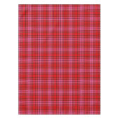 Nappe Conception de carreaux Tartan Rouge Grenat Rose (Devant)