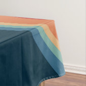 Nappe Conception de cercles rétro colorés (In Situ)