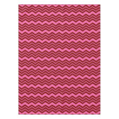 Nappe Conception de chevron zigzag rose rouge bordeaux (Devant)