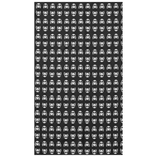 Nappe Conception de crâne de pirate (Devant)