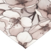 Nappe Conception de délicate fleur de cerisier (Angle)