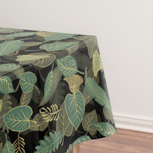 Nappe Conception de feuille élégante Cuisine botanique (In Situ)