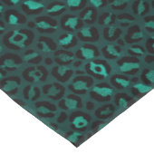 Nappe Conception de la série Léopard sarcelle et or 4 (Angle)