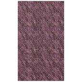 Nappe Conception de la série Leopard violet et or 1 (Devant)