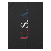 Nappe Conception De Lettres Rouge Blanc Et Bleu (Devant)