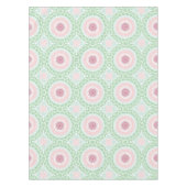 Nappe Conception de mandala pastel Menthe et Blush (Devant)
