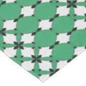 Nappe Conception de motif abstrait géométrique émeraude (Angle)