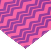 Nappe Conception de motif chevron rose et violet (Angle)