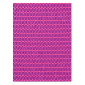 Nappe Conception de motif chevron rose et violet (Devant)