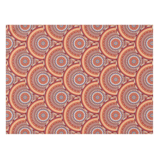 Nappe Conception de motif d'abrégé sur mandala de Boho (Devant (Horizontal))