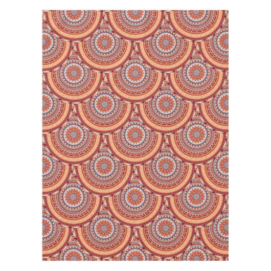 Nappe Conception de motif d'abrégé sur mandala de Boho (Devant)
