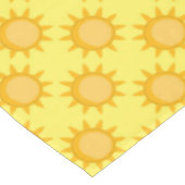 Nappe Conception de motif de soleil ensoleillé sur fond (Angle)