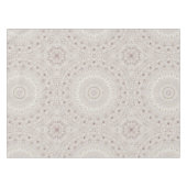 Nappe Conception de motif mandala beige et taupe (Devant (Horizontal))