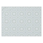 Nappe Conception de motif mandala bleu et vert serein (Devant (Horizontal))