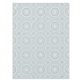Nappe Conception de motif mandala bleu et vert serein (Devant)