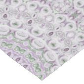 Nappe Conception de motif mandala lavande et vert (Angle)