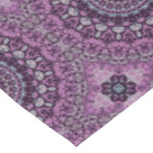 Nappe Conception de motif mandala violet et lavande (Angle)