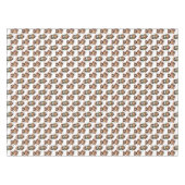 Nappe Conception de motif singe blanc (Devant (Horizontal))