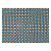 Nappe Conception de motif singe bleu (Devant (Horizontal))