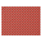 Nappe Conception de motif singe rouge (Devant (Horizontal))