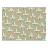 Nappe Conception de Noël avec colombe et branche d'olivi (Devant (Horizontal))