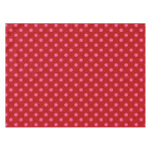 Nappe Conception de points noirs rouges roses (Devant (Horizontal))