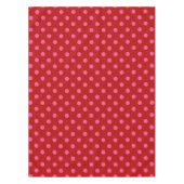 Nappe Conception de points noirs rouges roses (Devant)