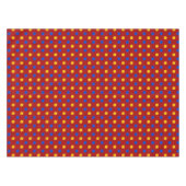 Nappe Conception de points polka rouges bleus jaunes (Devant (Horizontal))