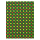 Nappe Conception de pois verts rouges jaunes (Devant)