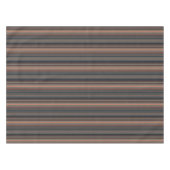 Nappe Conception de rayures de terres forestières sombre (Devant (Horizontal))