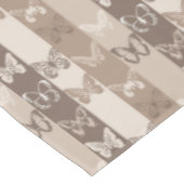 Nappe Conception de rayures papillon de terre neutre bro (Angle)