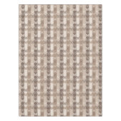 Nappe Conception de rayures papillon de terre neutre bro (Devant)