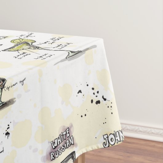 Nappe Conception de recette de boissons de cocktail (In Situ)