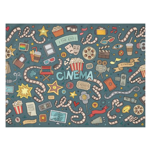 Nappe Conception de théâtre de cinéma de fan de cinéma (Devant (Horizontal))