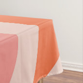 Nappe Conception de vagues rétro modernes colorées (In Situ)