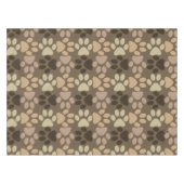 Nappe Conception d'empreinte de patte (Devant (Horizontal))