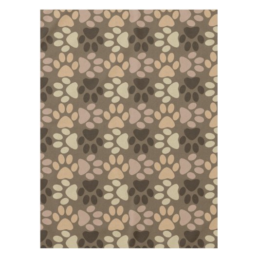 Nappe Conception d'empreinte de patte (Devant)