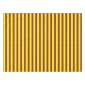 Nappe Conception des rayures jaunes et Brown (Devant (Horizontal))