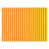 Nappe Conception des rayures orange et jaune (Devant (Horizontal))