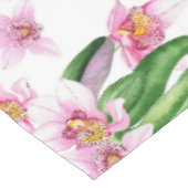 Nappe Conception d'orchidées à l'aquarelle 30 (Angle)